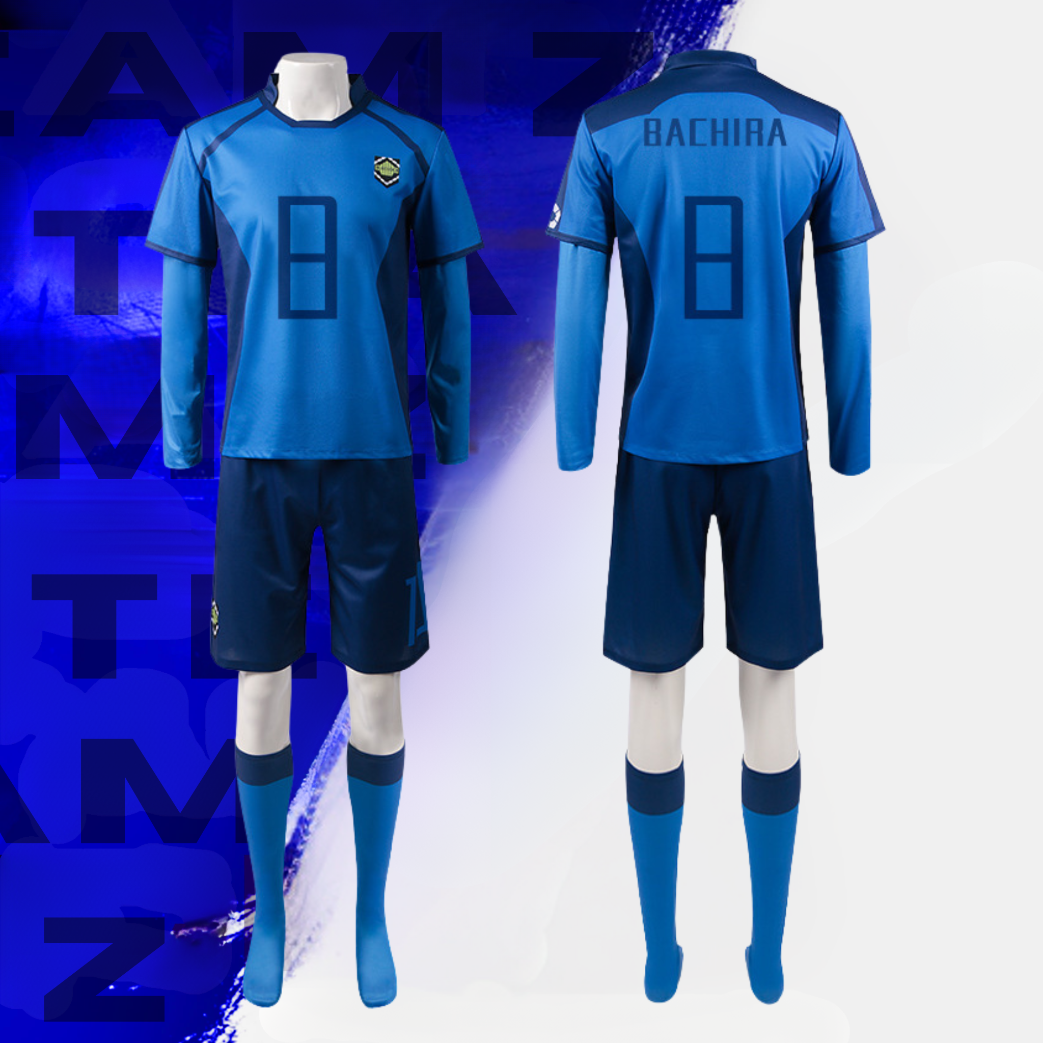 Blue Lock Jersey - Team Z (FULL COSPLAY)