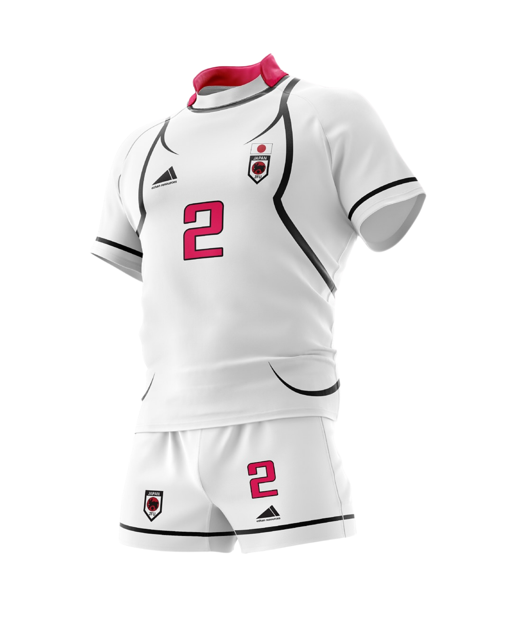 Blue Lock Jersey - U20 Japan Home Kit (FULL COSPLAY)