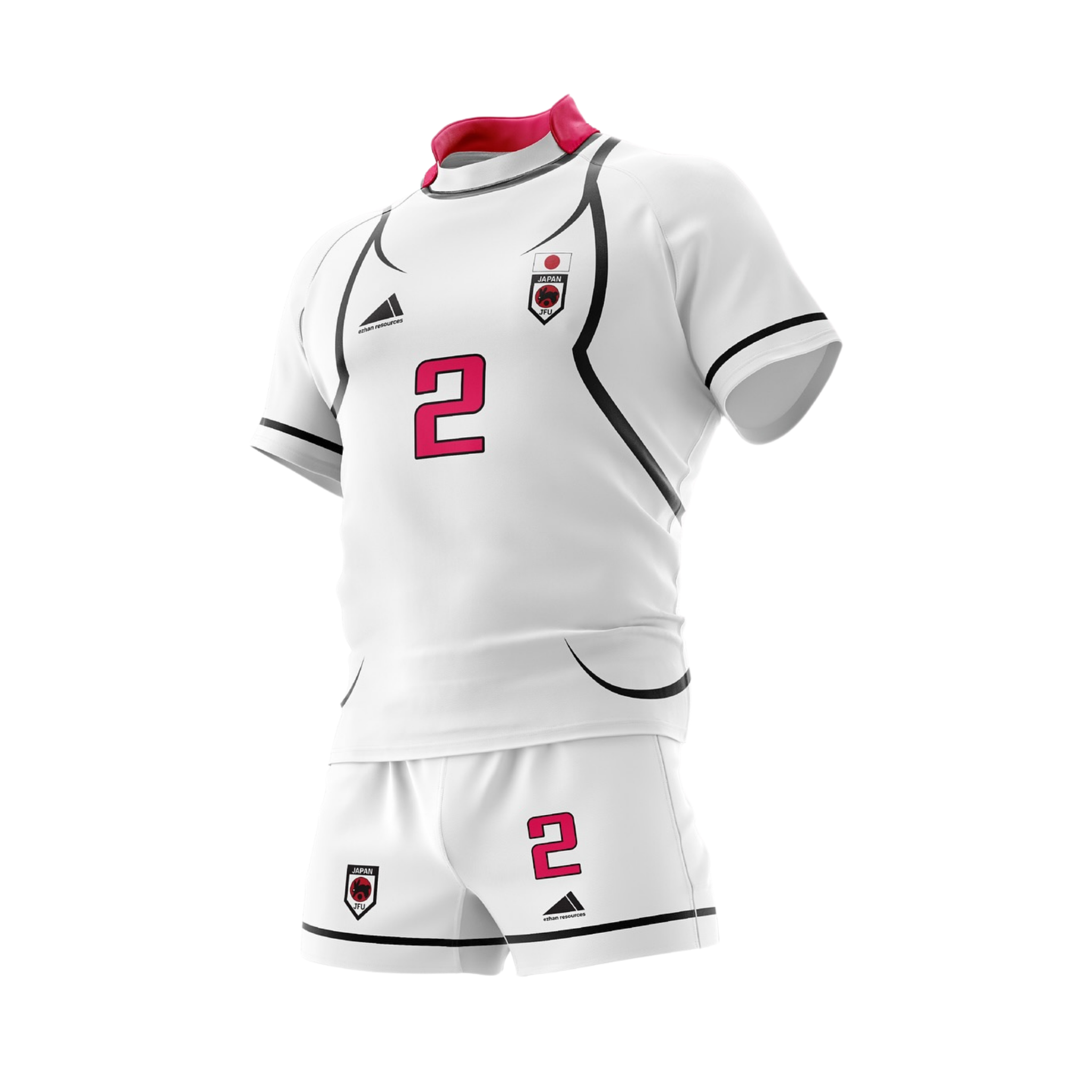 Blue Lock Jersey - U20 Japan Home Kit (FULL COSPLAY)