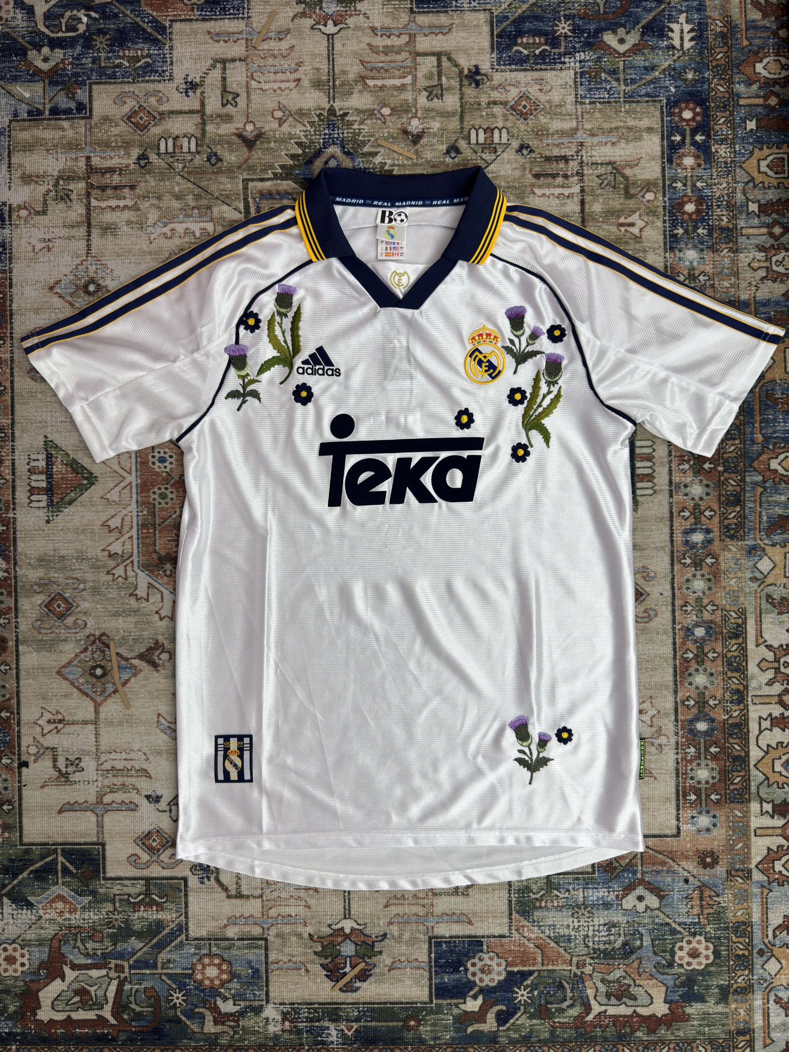 Real Madrid Embroidered Jersey 1999/2000