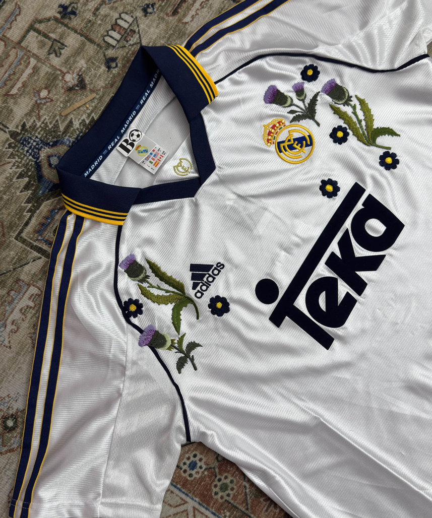 Real Madrid Embroidered Jersey 1999/2000
