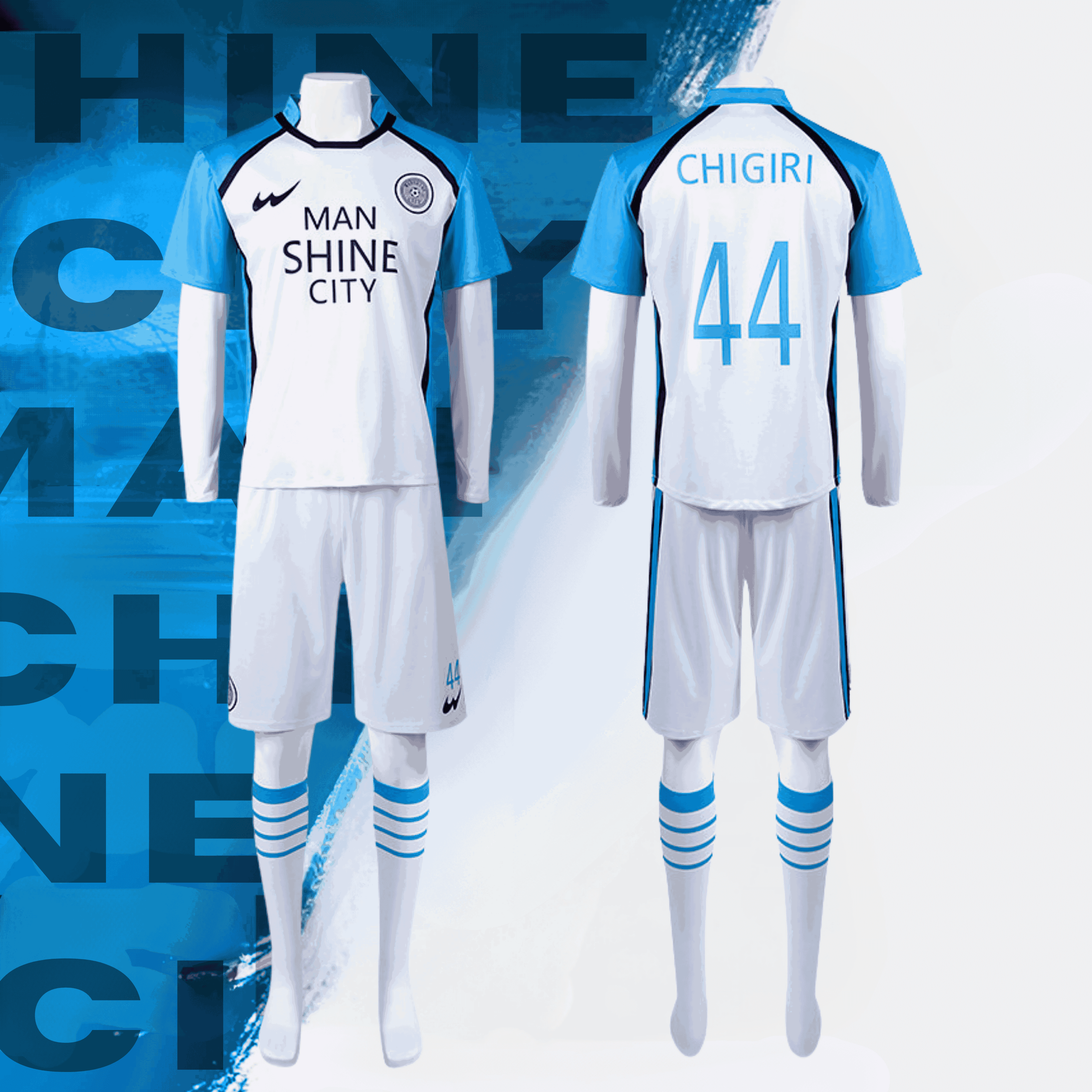 Blue Lock Jersey - Manchine City (FULL COSPLAY)