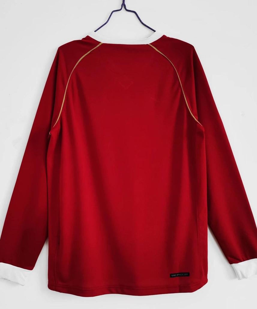 Manchester United 2006-2007 Long Sleeve Home Kit
