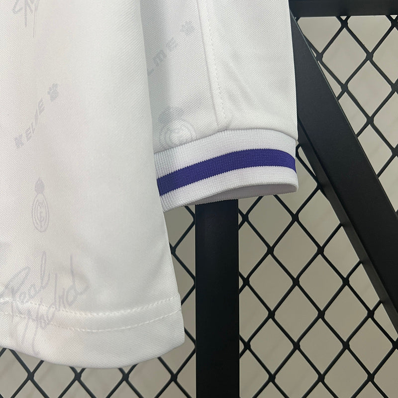 Real Madrid 94-96 Home Retro Long Sleeve