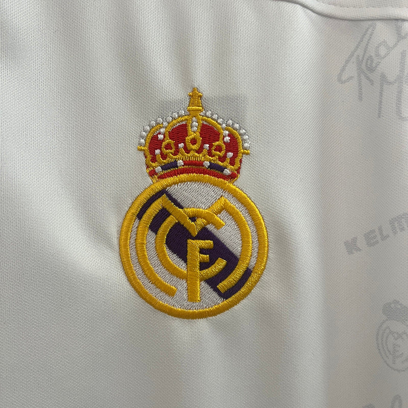 Real Madrid 94-96 Home Retro Long Sleeve