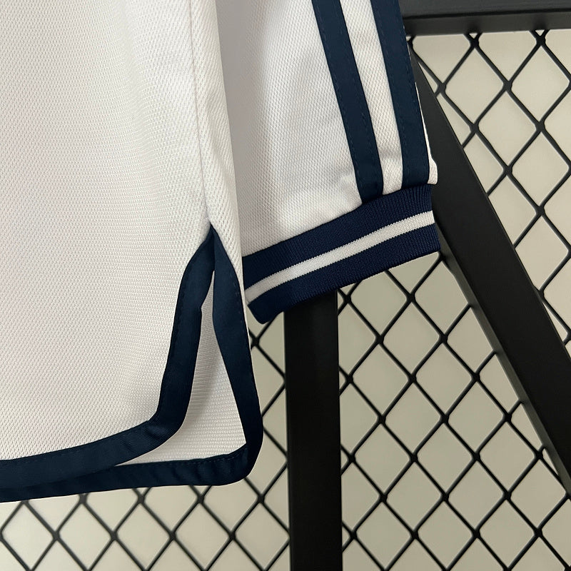 Real Madrid 00-01  Home Long Sleeve Retro Jersey