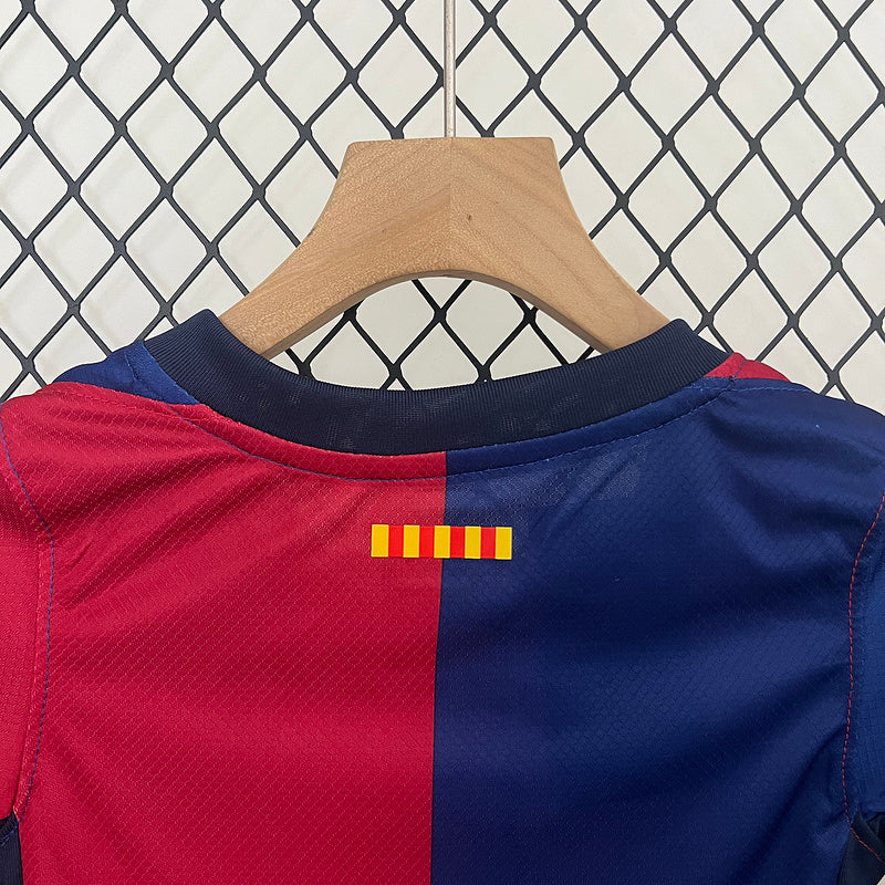 Barcelona 24-25 Home Kids Jersey