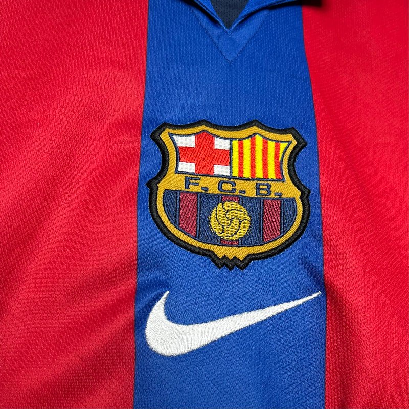 Barcelona 04-05  Home Retro Jersey