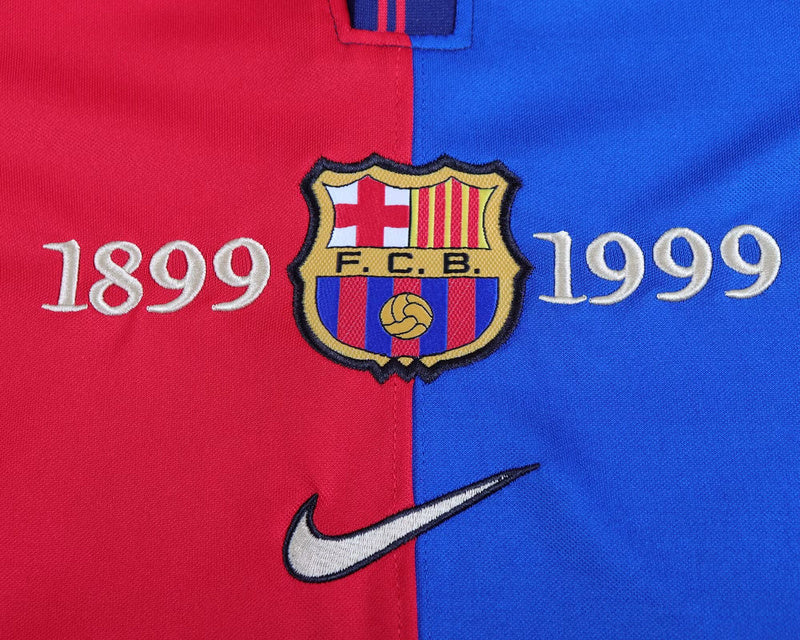 Barcelona 99-00 Home Retro Kids