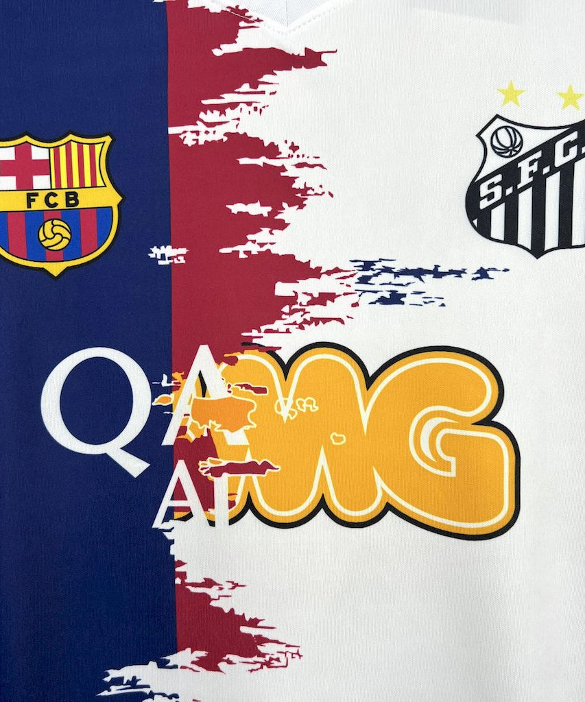 Neymar Barcelona X Santos Jersey