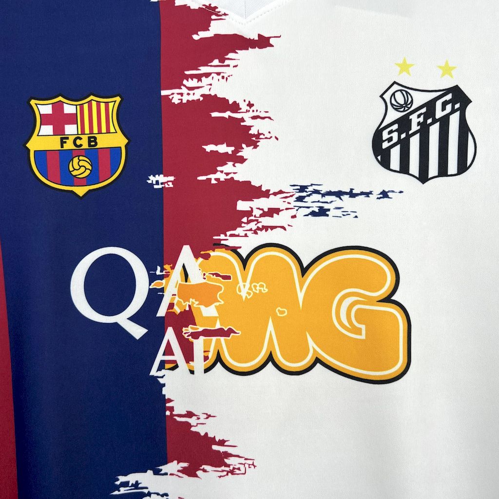 Neymar Barcelona X Santos Jersey