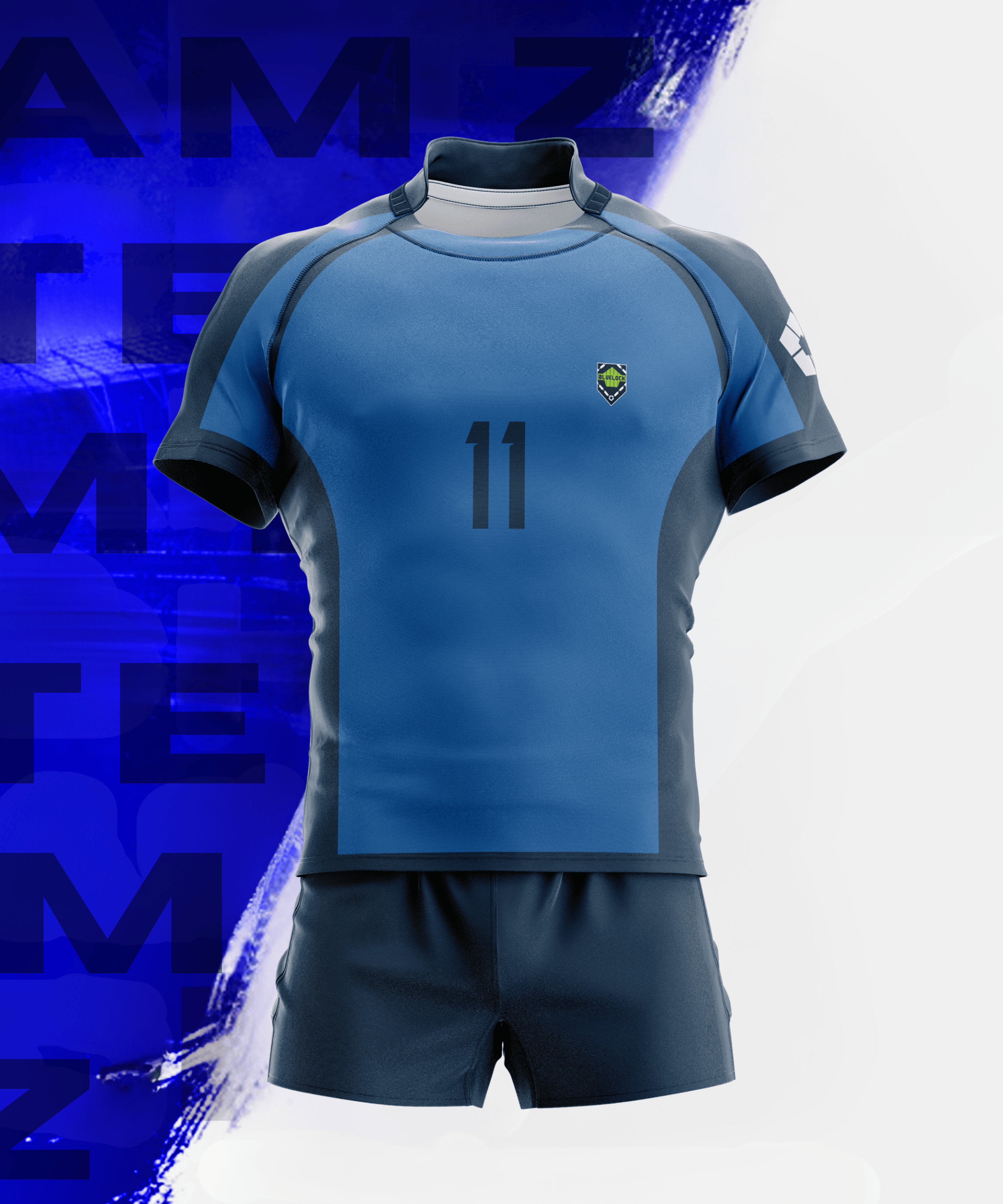 Blue Lock Jersey - Team Z (FULL COSPLAY)