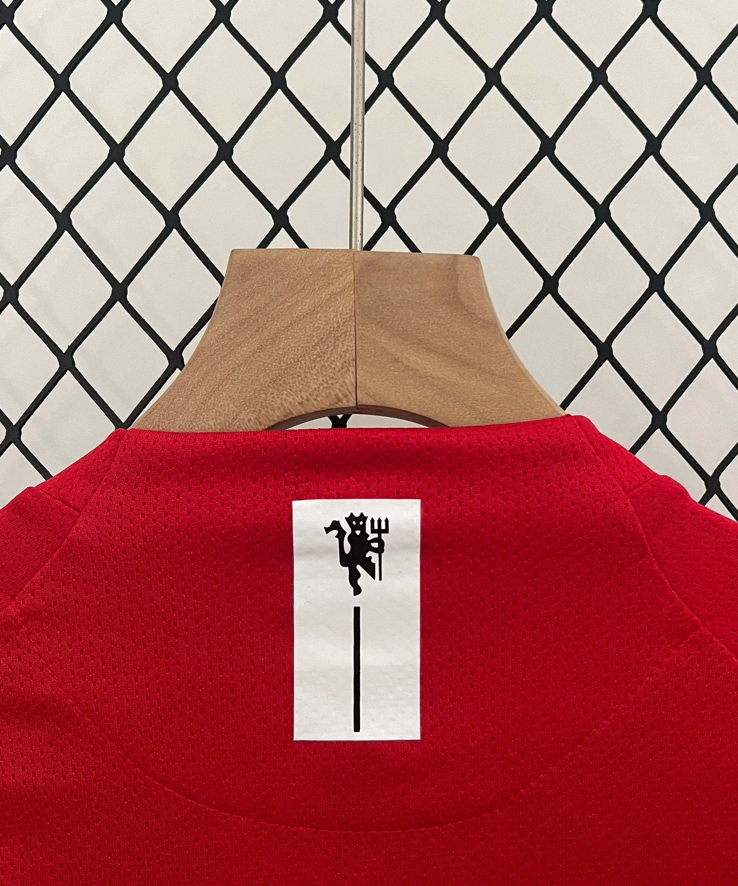 Manchester United 07/08 Champions League Home Jersey Kids