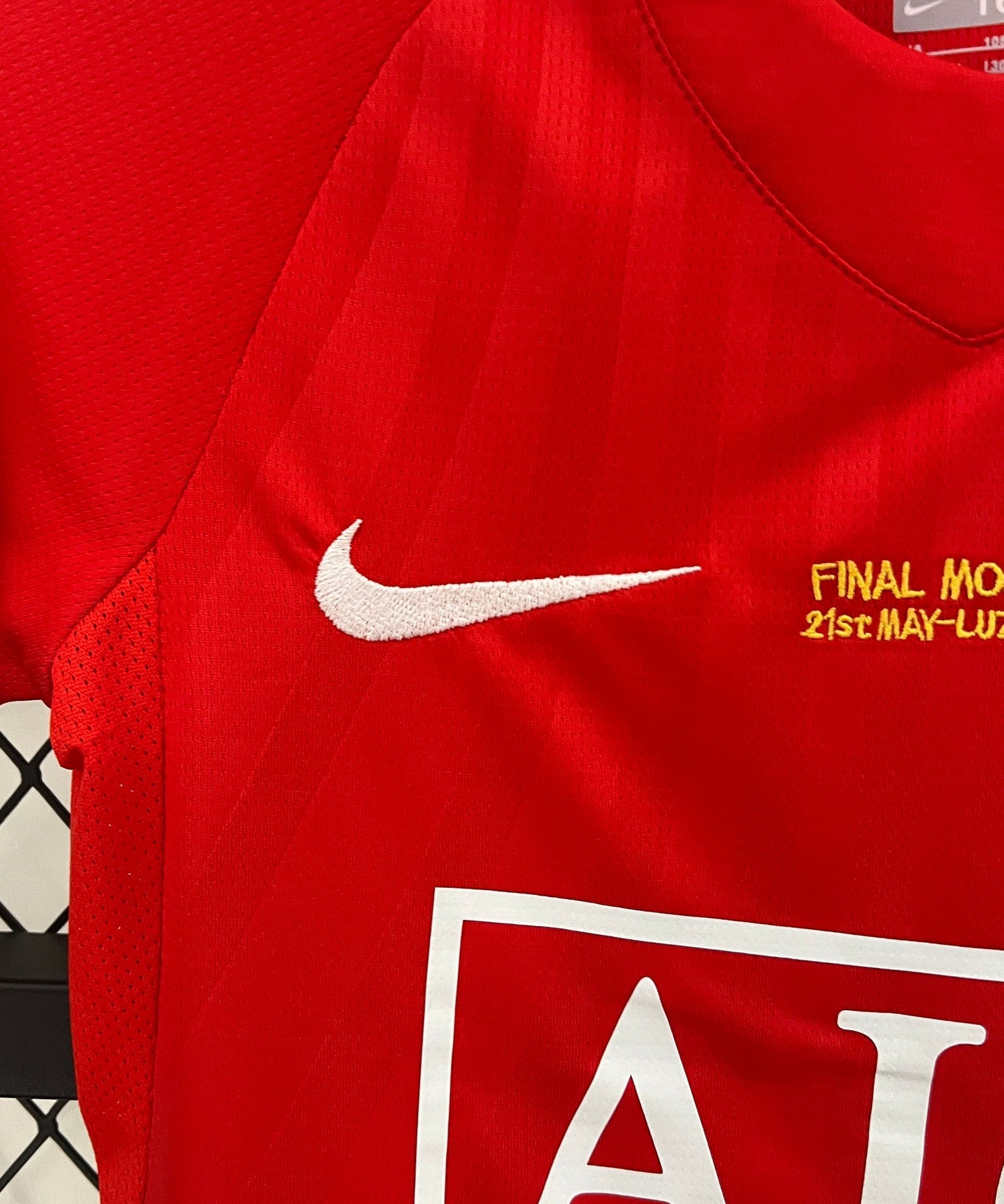 Manchester United 07/08 Champions League Home Jersey Kids