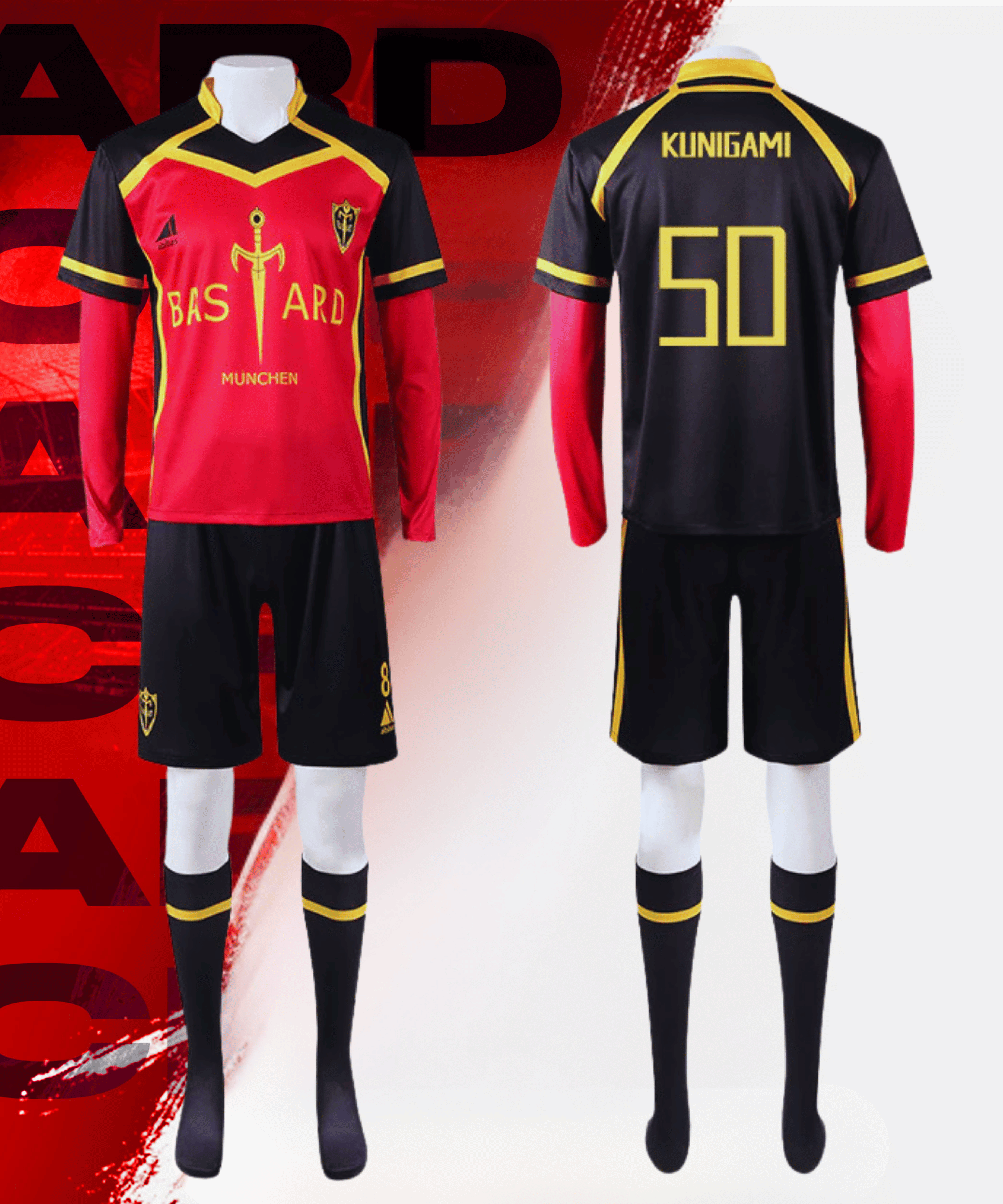 Blue Lock - Munchen Home Kit (FULL COSPLAY)