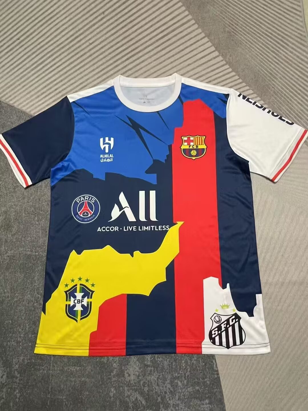 Neymar All Teams Jersey