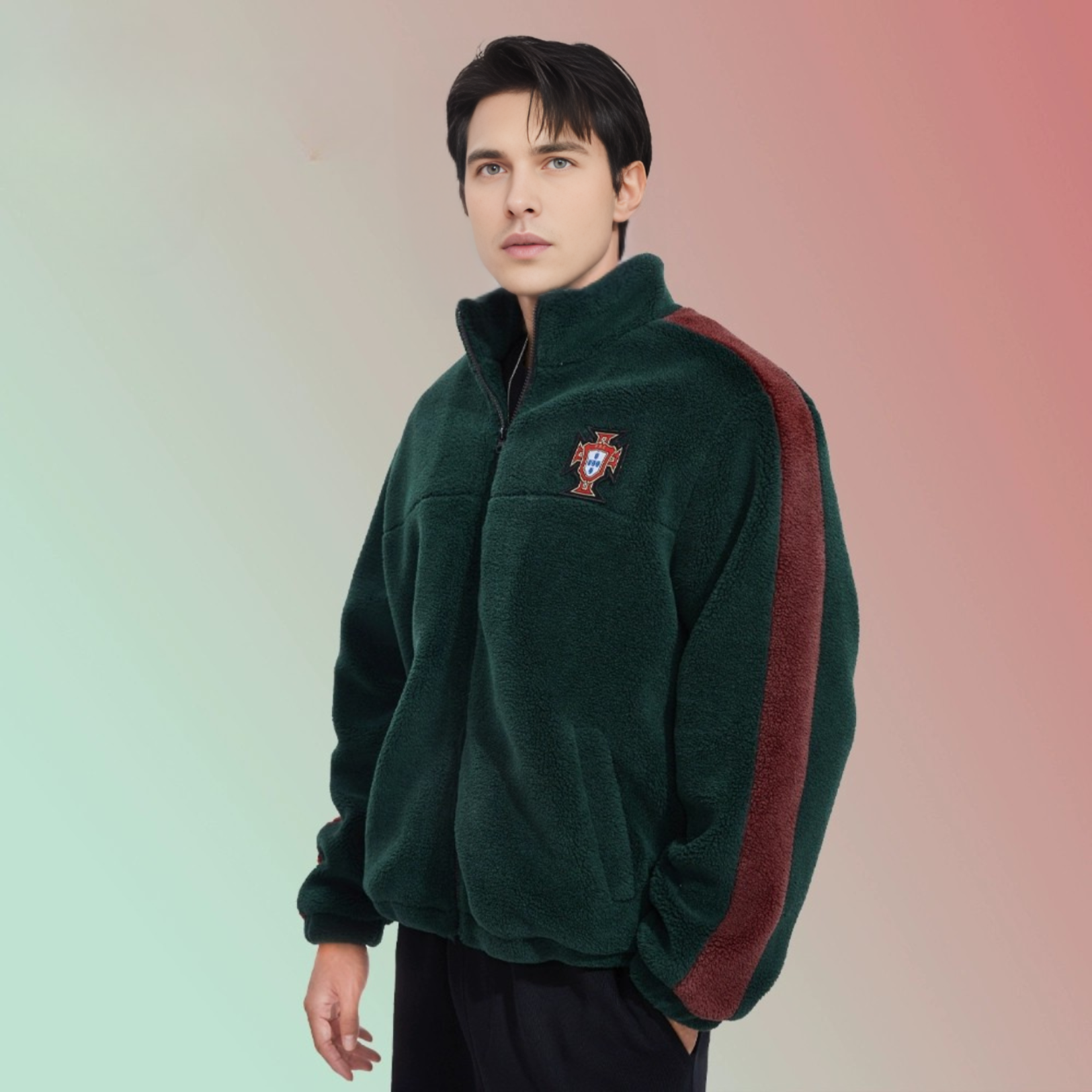 Portugal fleece jacket