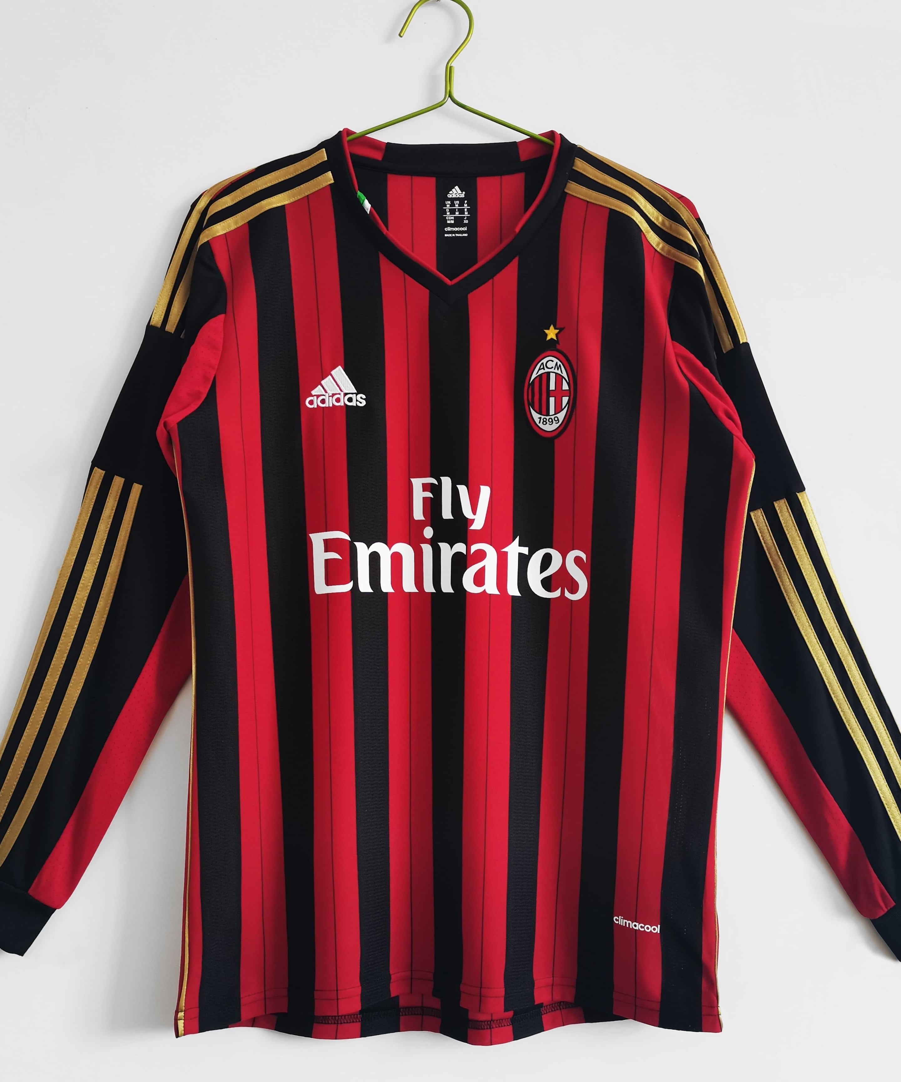 AC Milan 2013-2014 Long Sleeve Home Kit