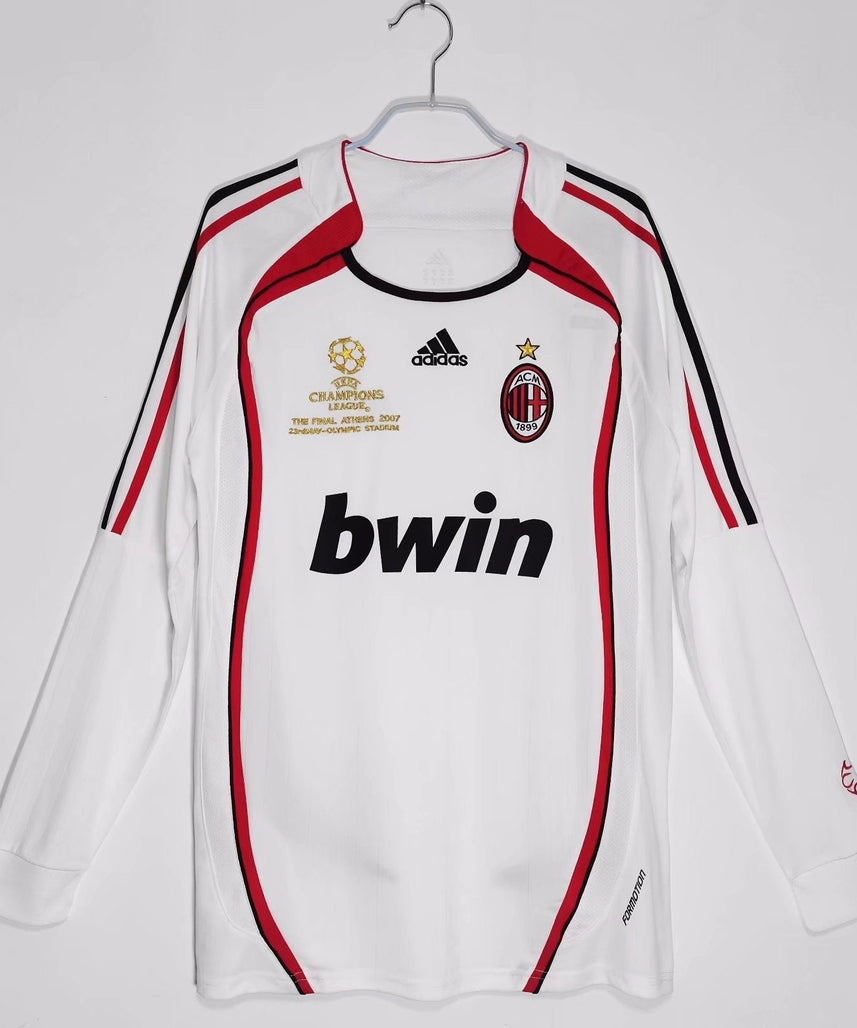 AC Milan 2007-2008 Long Sleeve Away Kit
