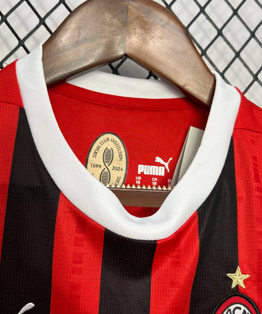 AC Milan Home 24/25 Jersey Kids