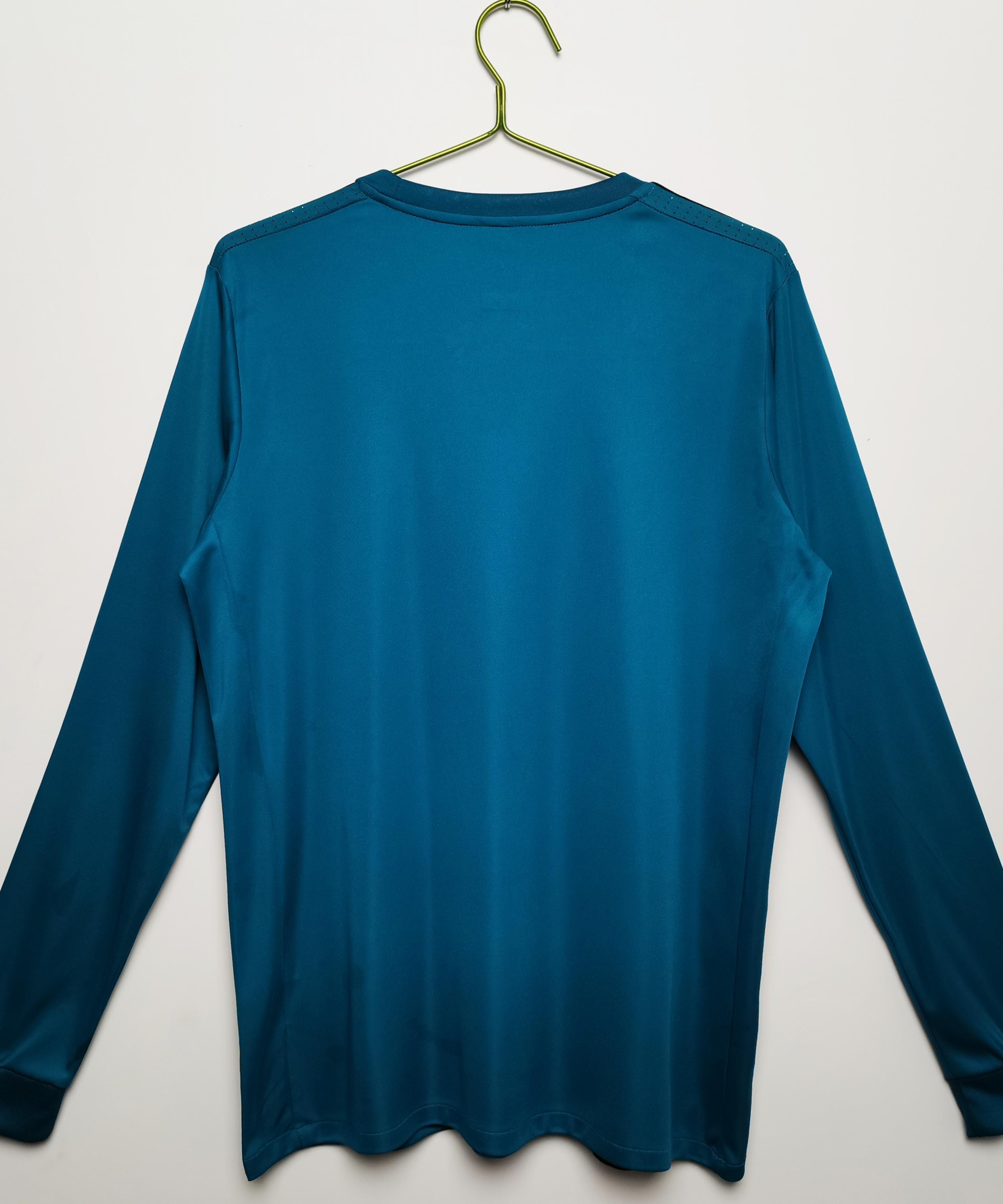 Real Madrid 2017-2018 Long Sleeve Away Kit