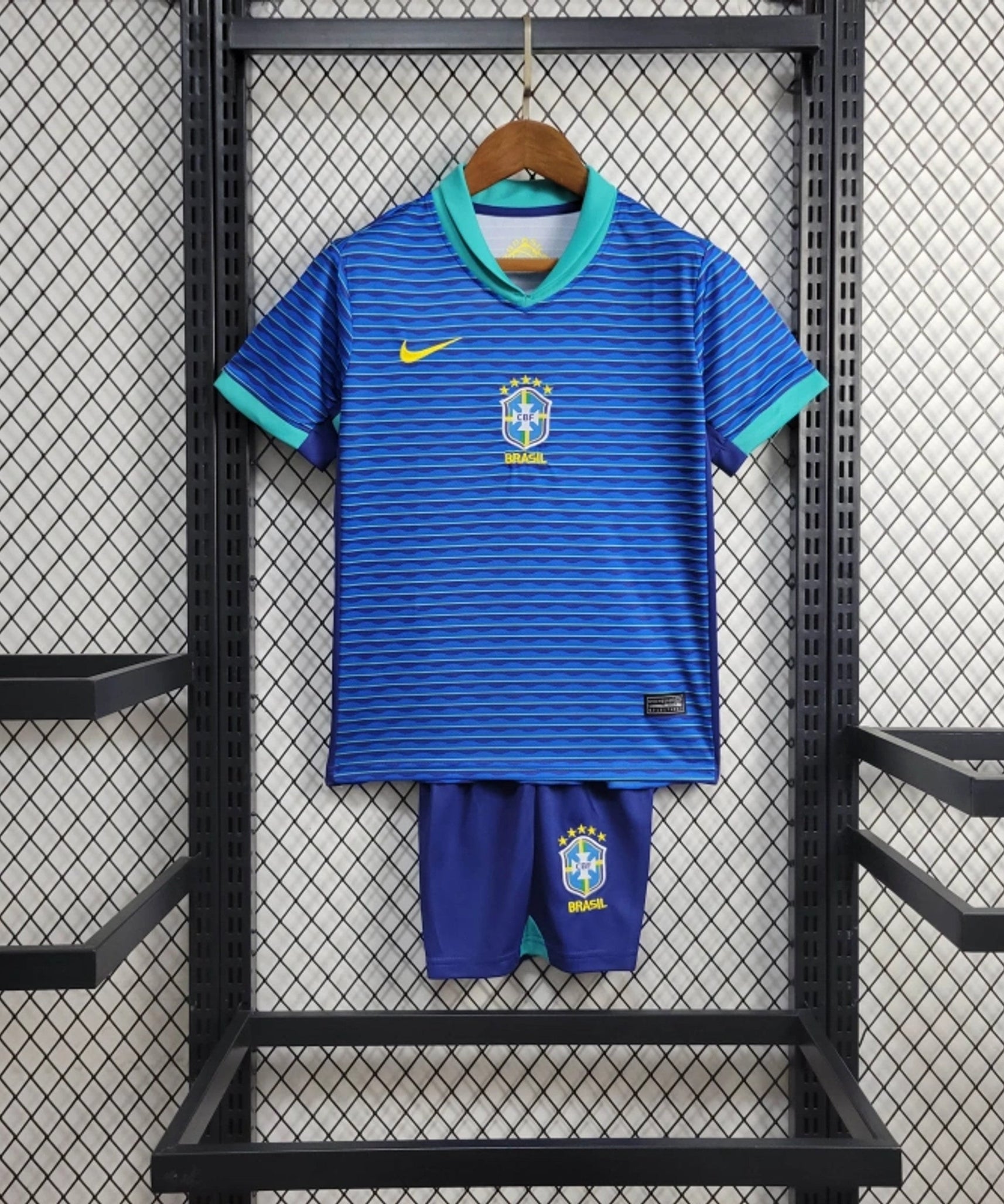 Brazil 24/25 Away Jersey Kids