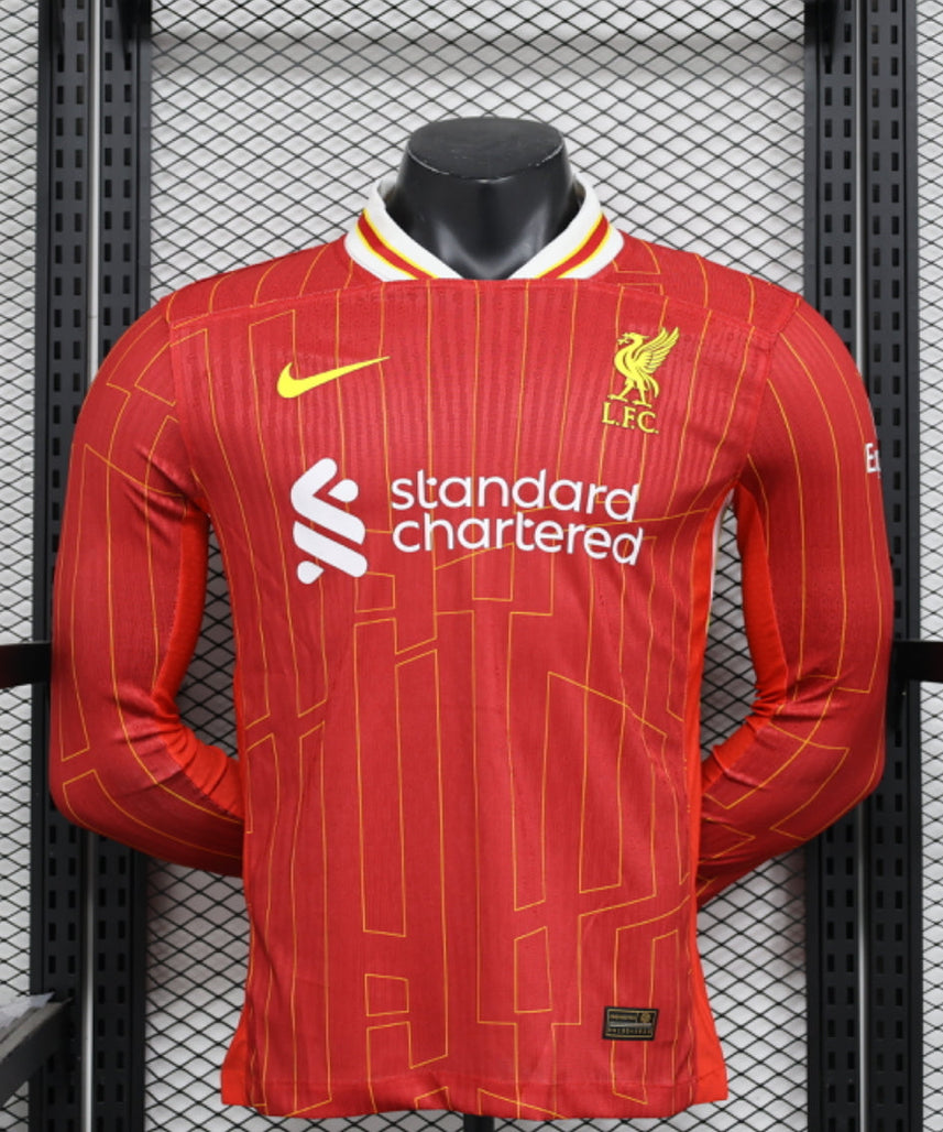 Liverpool 2024-2025 Home Long sleeve