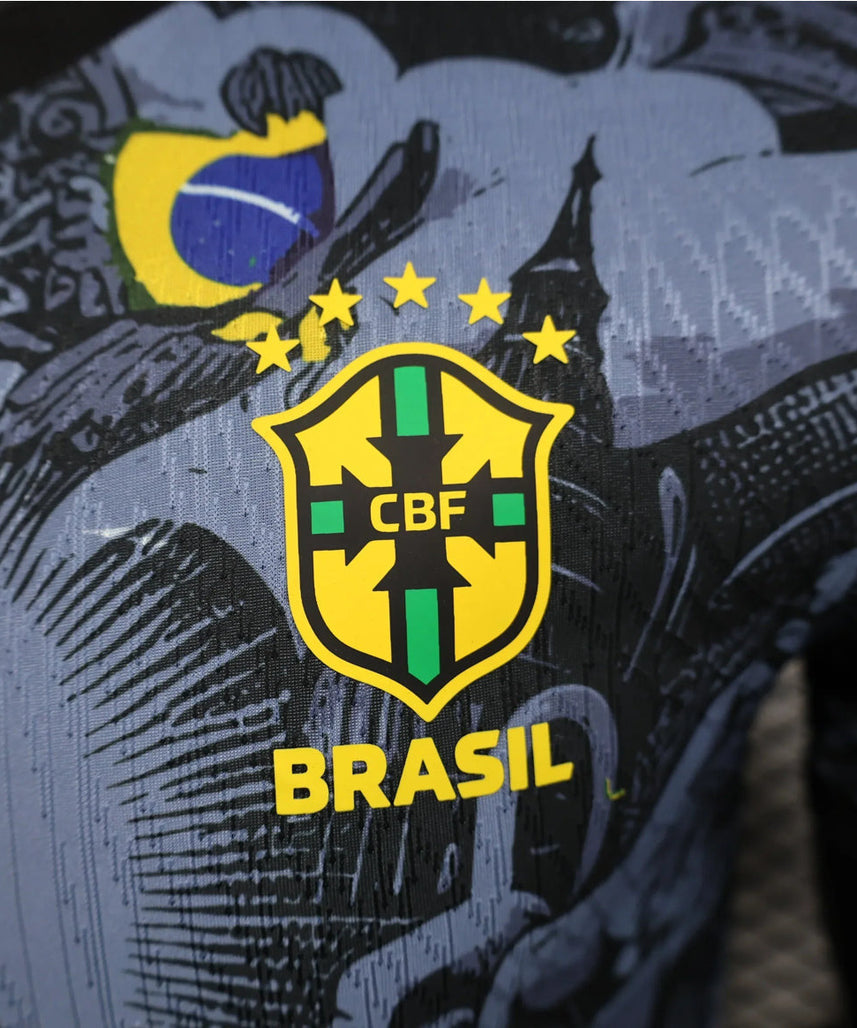 Brazil Football Jersey | Blue Jesus Special Kit | Malgane