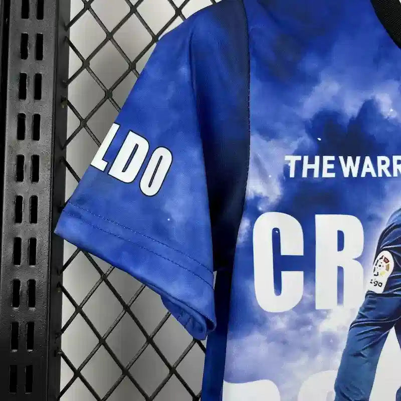 Real Madrid Cristiano Ronaldo Blue Soccer Jersey