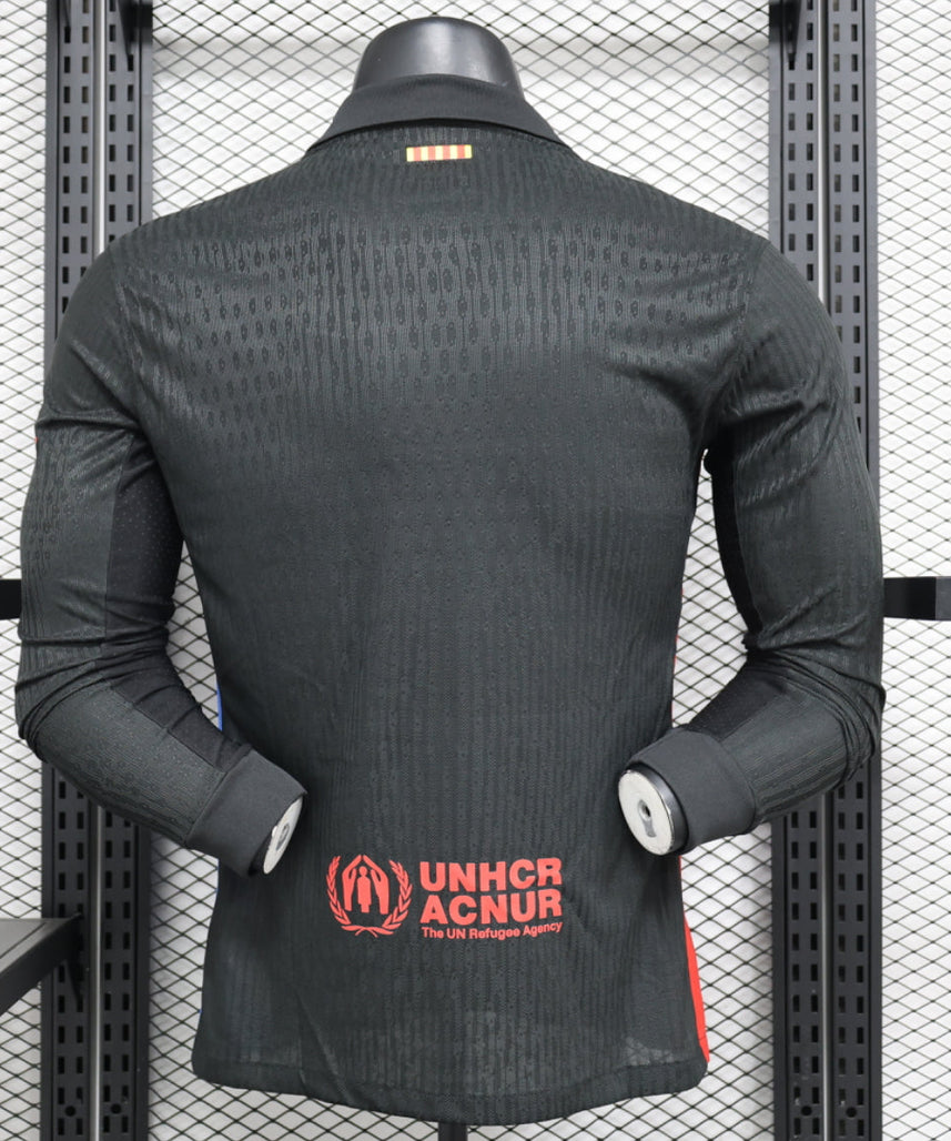 Barcelona 2024-2025 Away Kit Long Sleeve