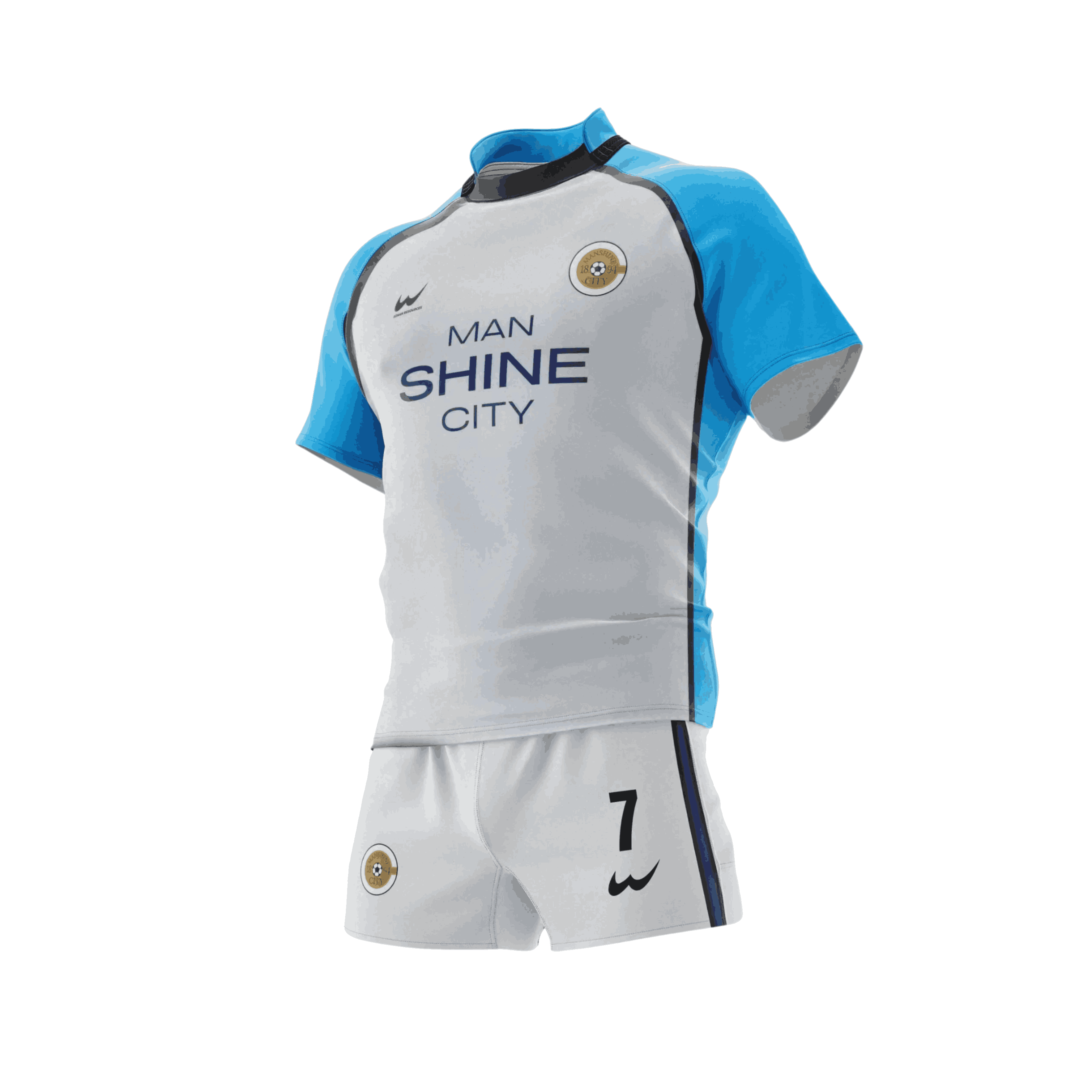 Blue Lock Jersey - Manchine City (FULL COSPLAY)