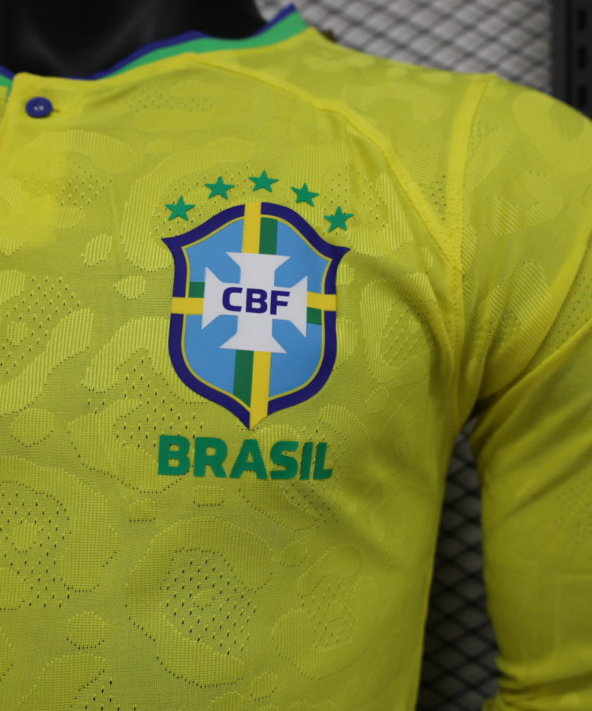 Brazil 2023-2024 Long Sleeve Home Kit
