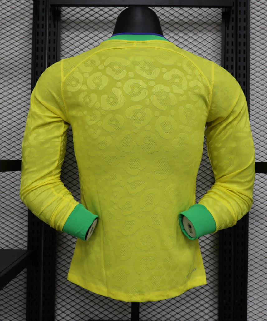 Brazil 2023-2024 Long Sleeve Home Kit