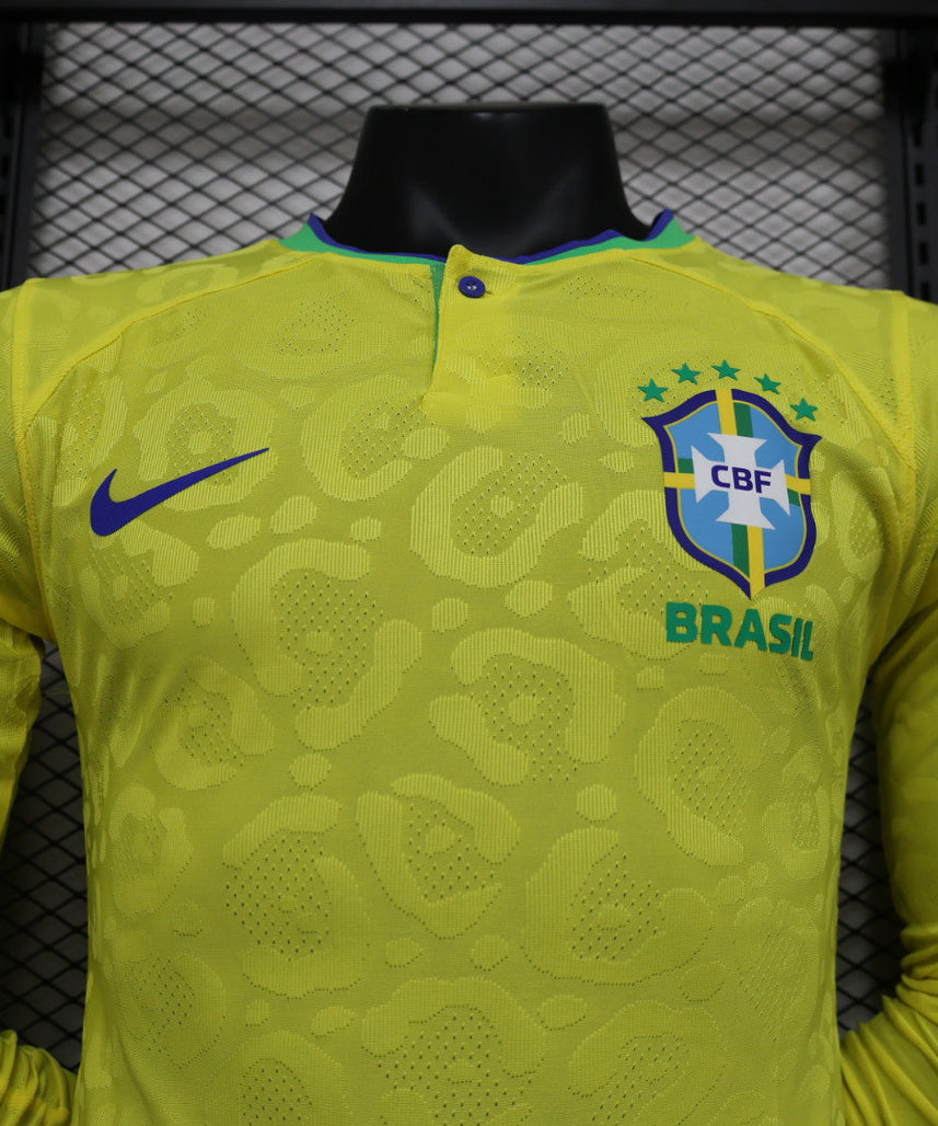 Brazil 2023-2024 Long Sleeve Home Kit