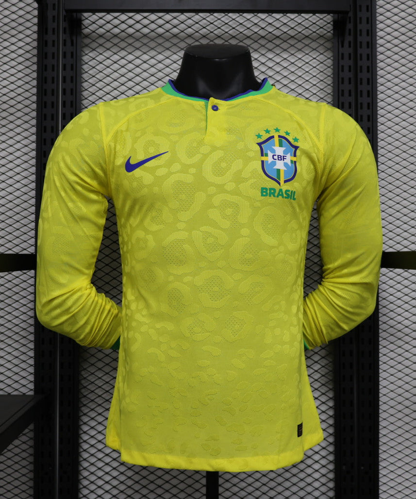 Brazil 2023-2024 Long Sleeve Home Kit