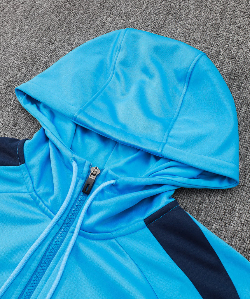 Chelsea FC Light Blue and Dark Blue Tracksuit