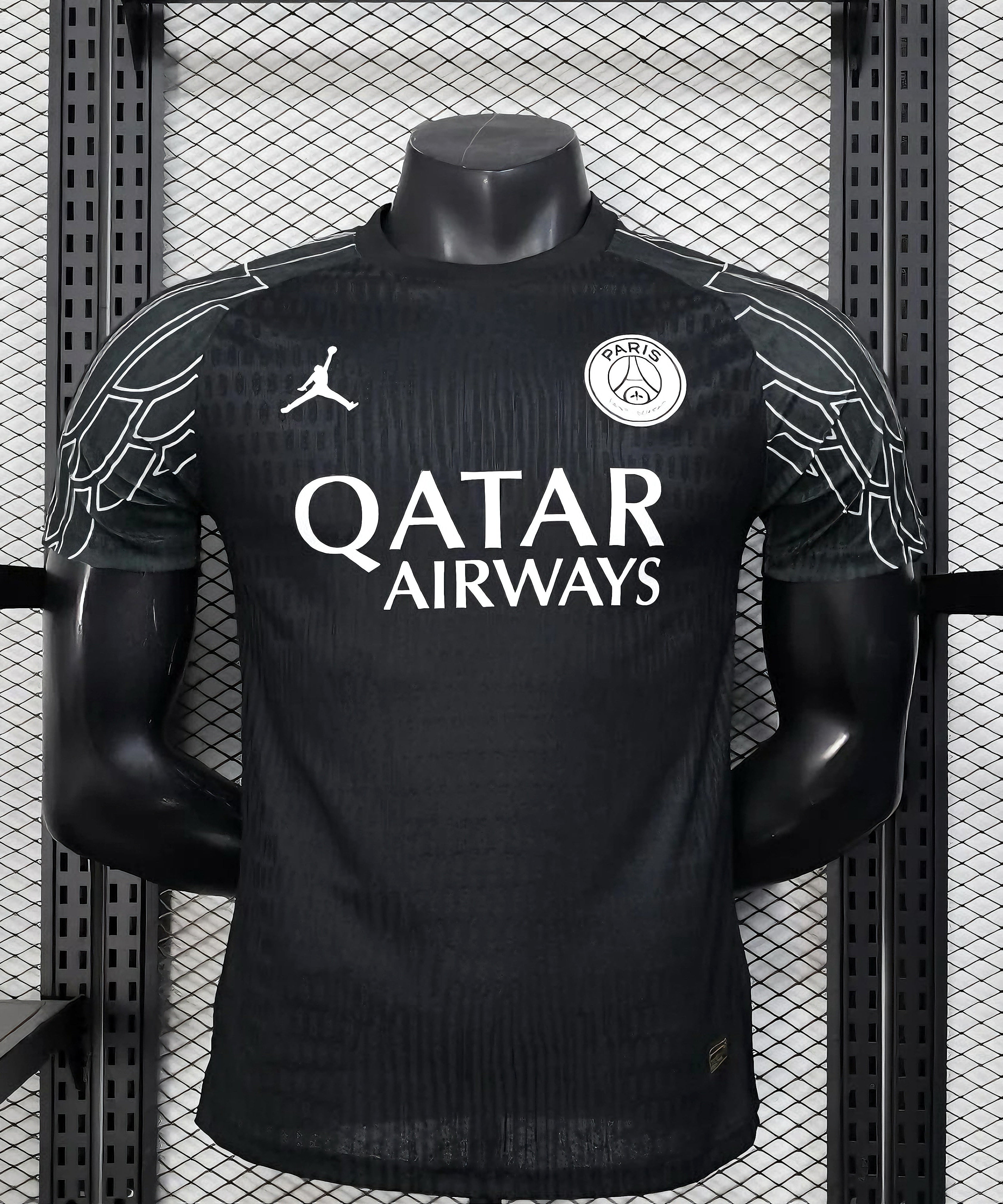 PSG X Jordan 2025-2026 Black SpeciaL Kit