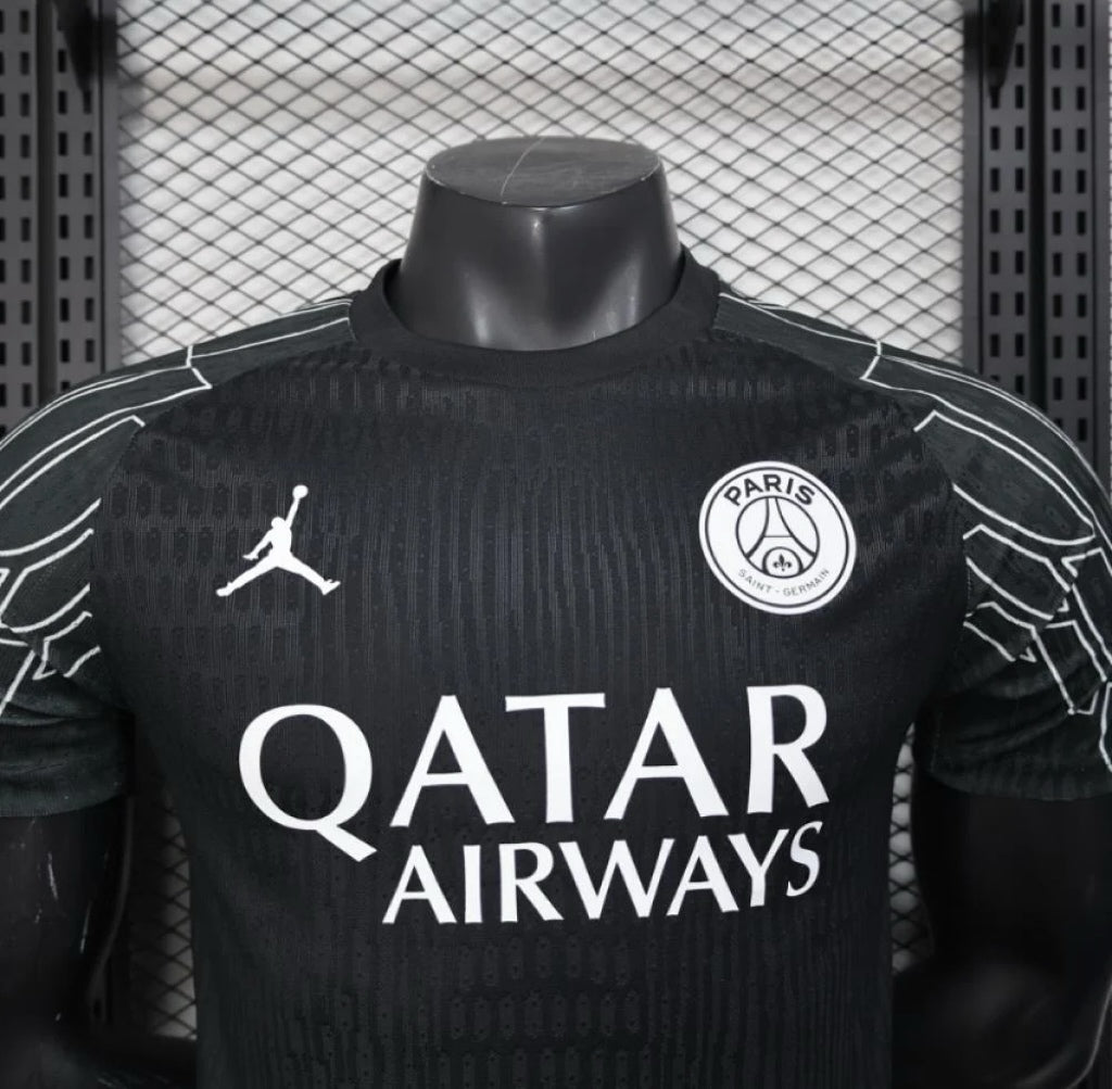 PSG X Jordan 2025-2026 Black SpeciaL Kit
