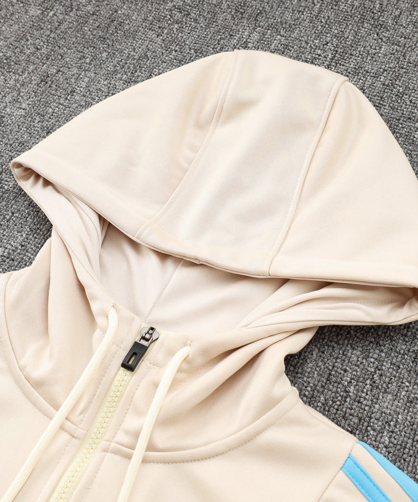 Argentina 2024 Black and Beige Tracksuit