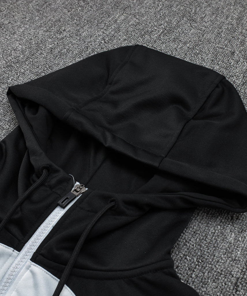 FC Barcelona White and Black Tracksuit