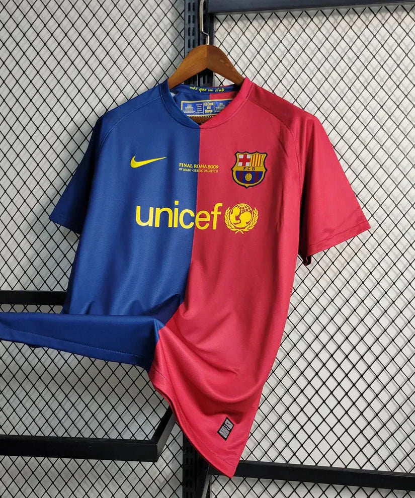 Barca 2009 Jersey | 2009 UCL Final Retro Kit | Malgane