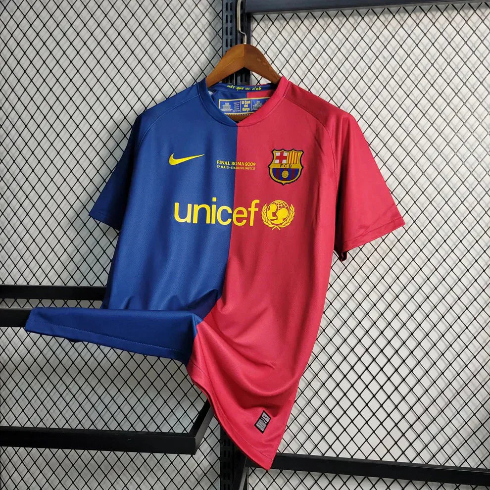 Barca 2009 Jersey | 2009 UCL Final Retro Kit | Malgane