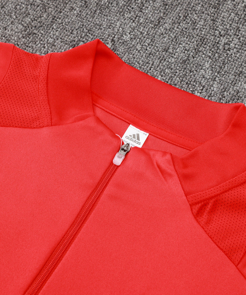 Manchester United Black and Red Tracksuit II