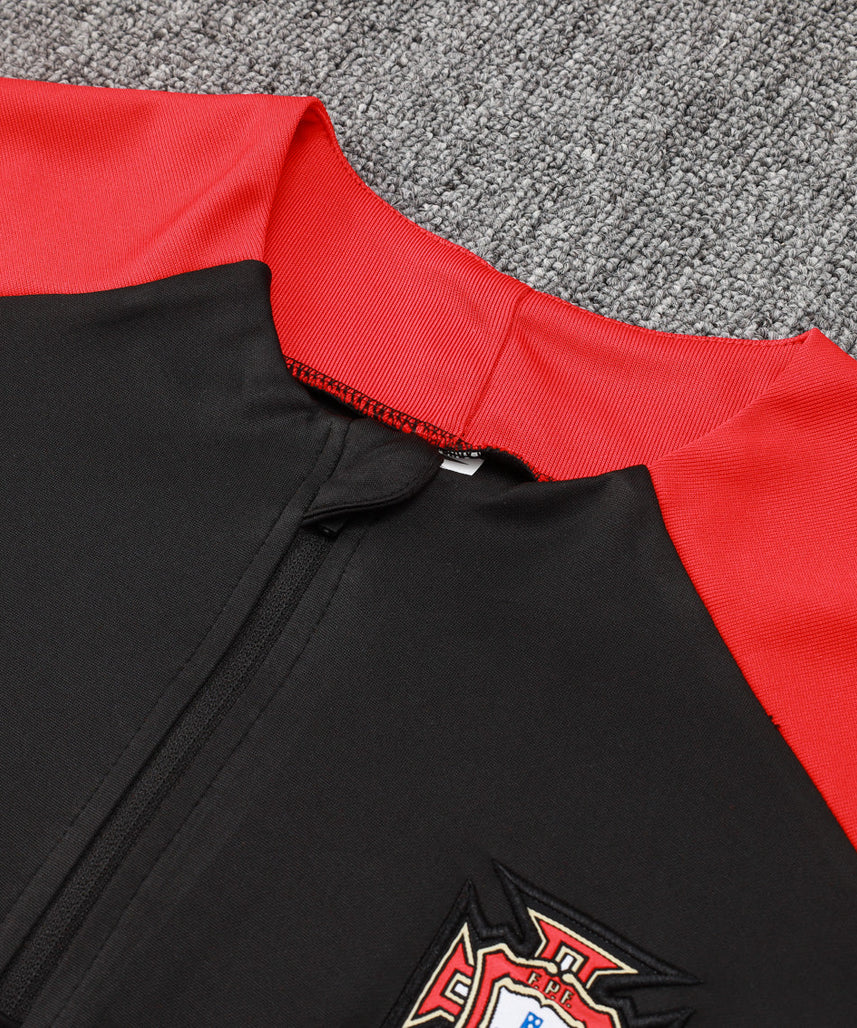 Portugal Black and Red Tracksuit