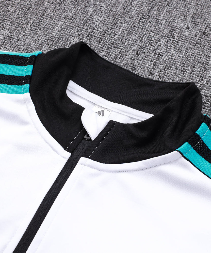 Manchester United Black and White Tracksuit