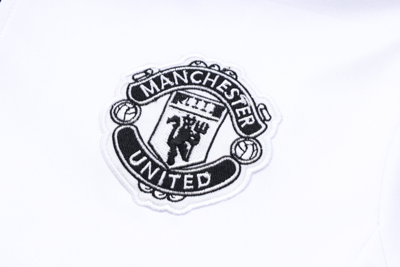 Manchester United Black and White Tracksuit