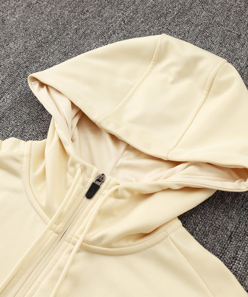 Paris-Saint-German Black and Light Yellow Tracksuit