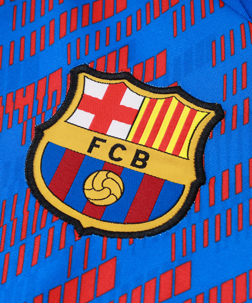 FC Barcelona Dark Blue and Blue Tracksuit