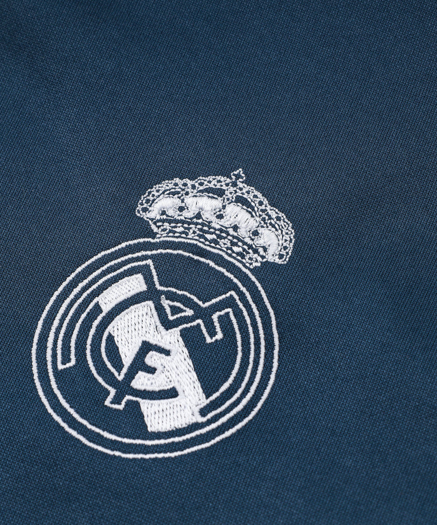 Real Madrid Dark Blue and Yellow Tracksuit