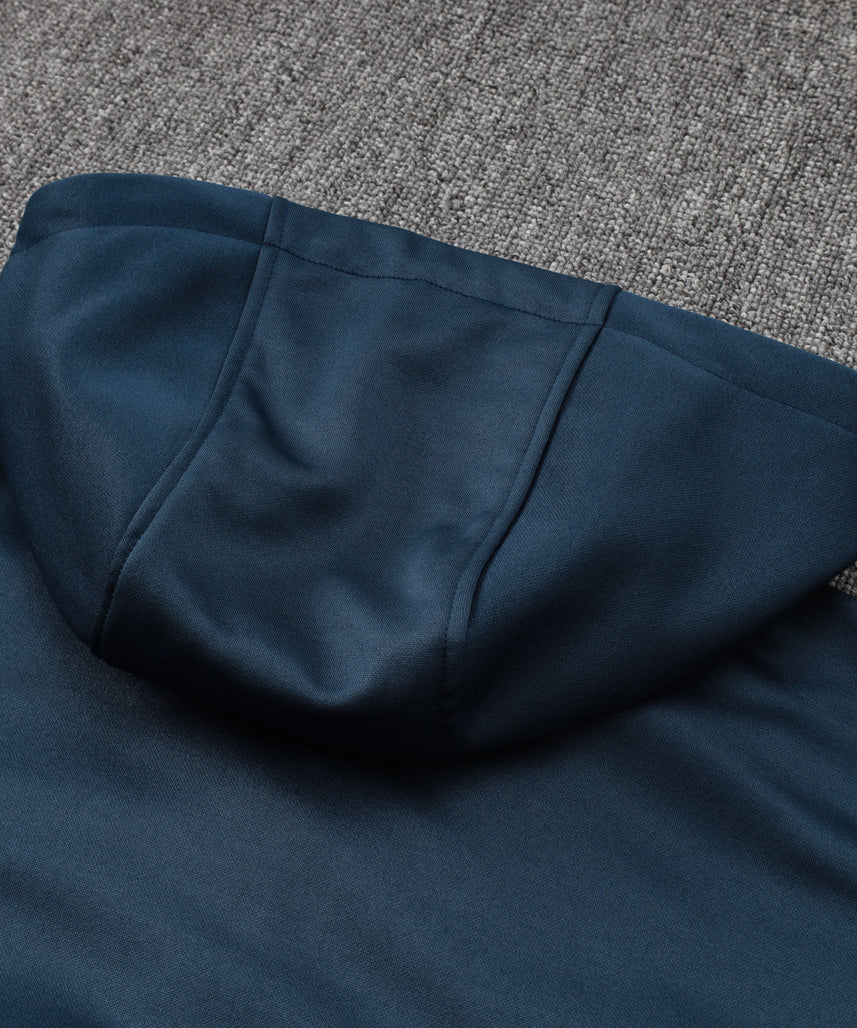 Real Madrid Dark Blue and Yellow Tracksuit